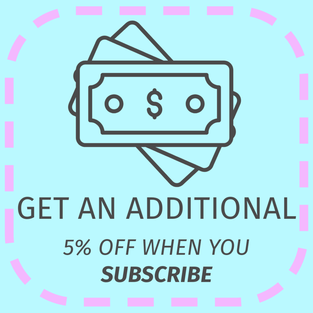 Save More when you subscribe