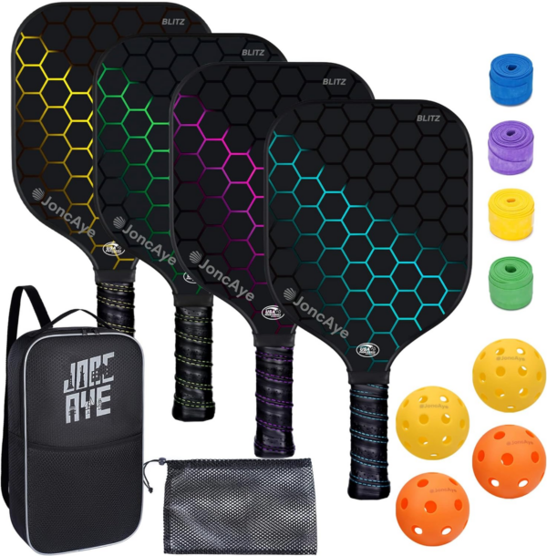 Joncaye Pickleball Paddle Set